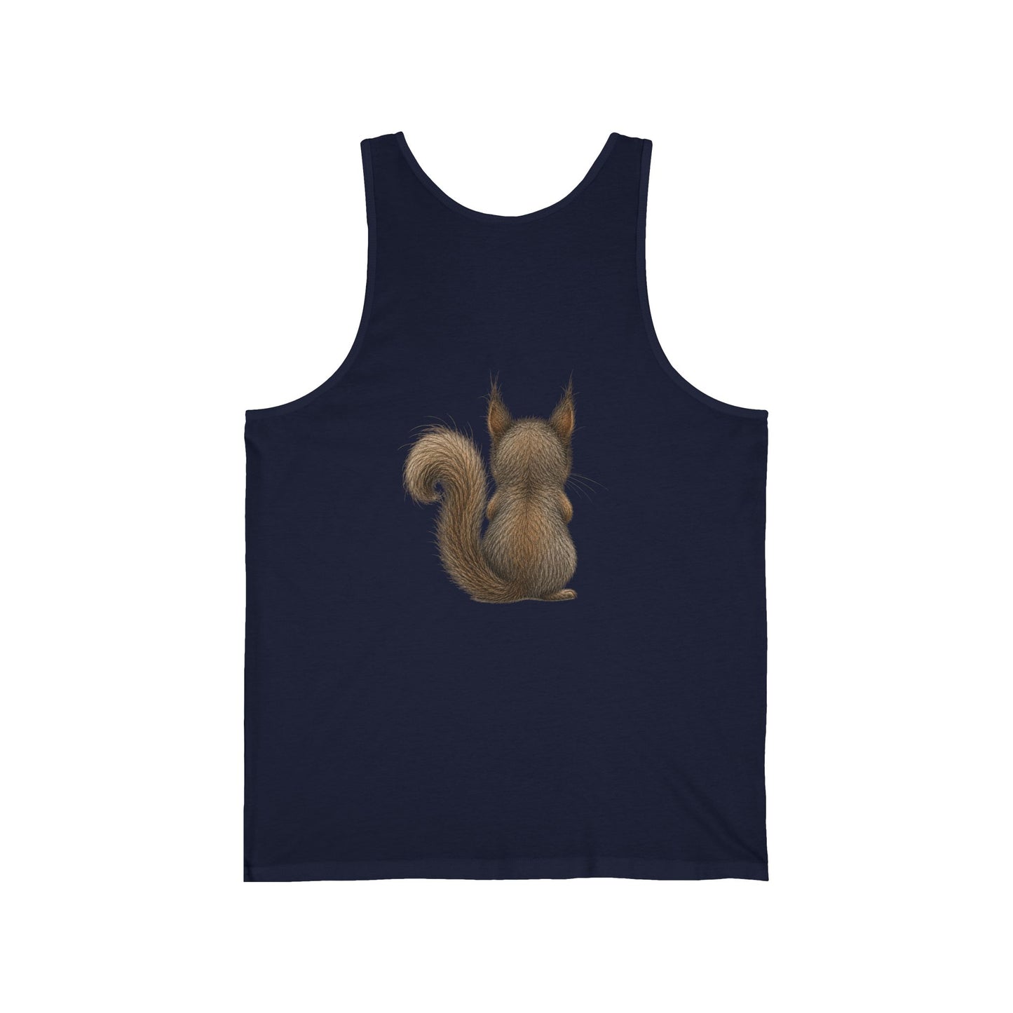 Cute Cartoon Squirrel Tank Top — Adorable Woodland Animal Graphic Tee