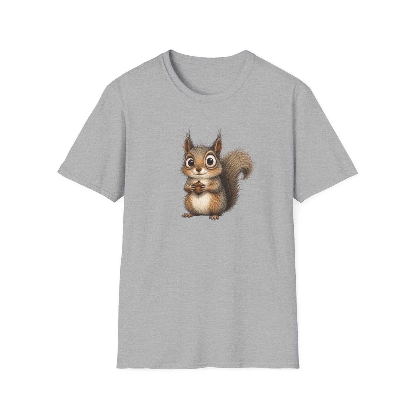 Cute Squirrel Graphic T-Shirt — Adorable Woodland Animal Tee