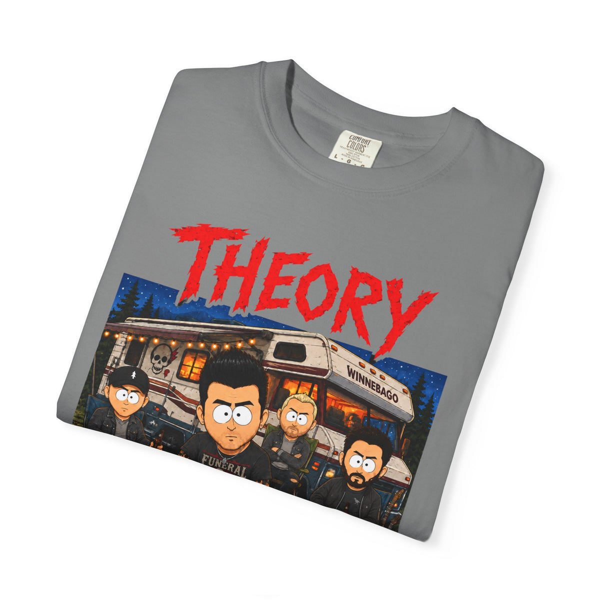 Theory of a Deadman Band Tee — Retro Concert Graphic T-Shirt