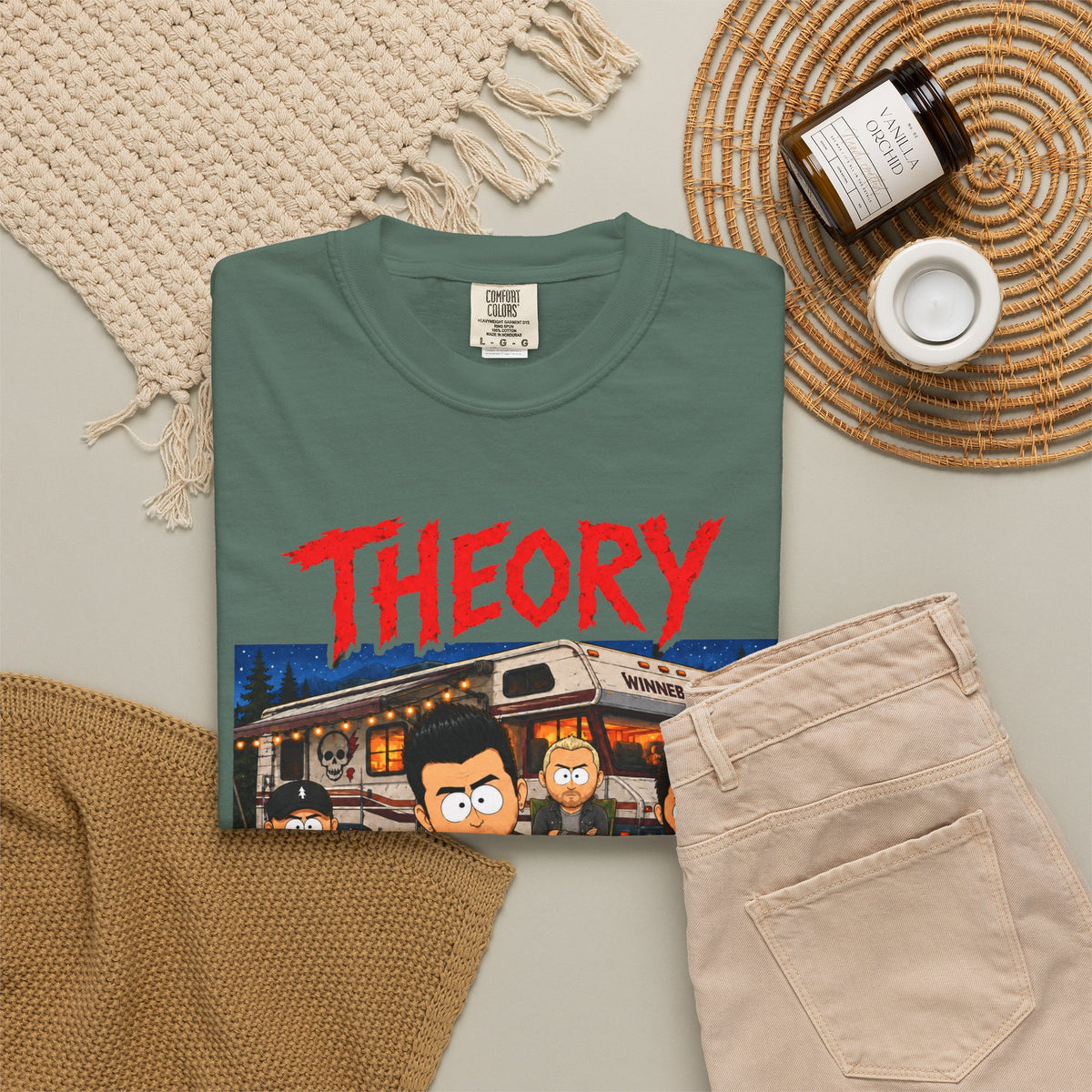 Theory of a Deadman Band Tee — Retro Concert Graphic T-Shirt