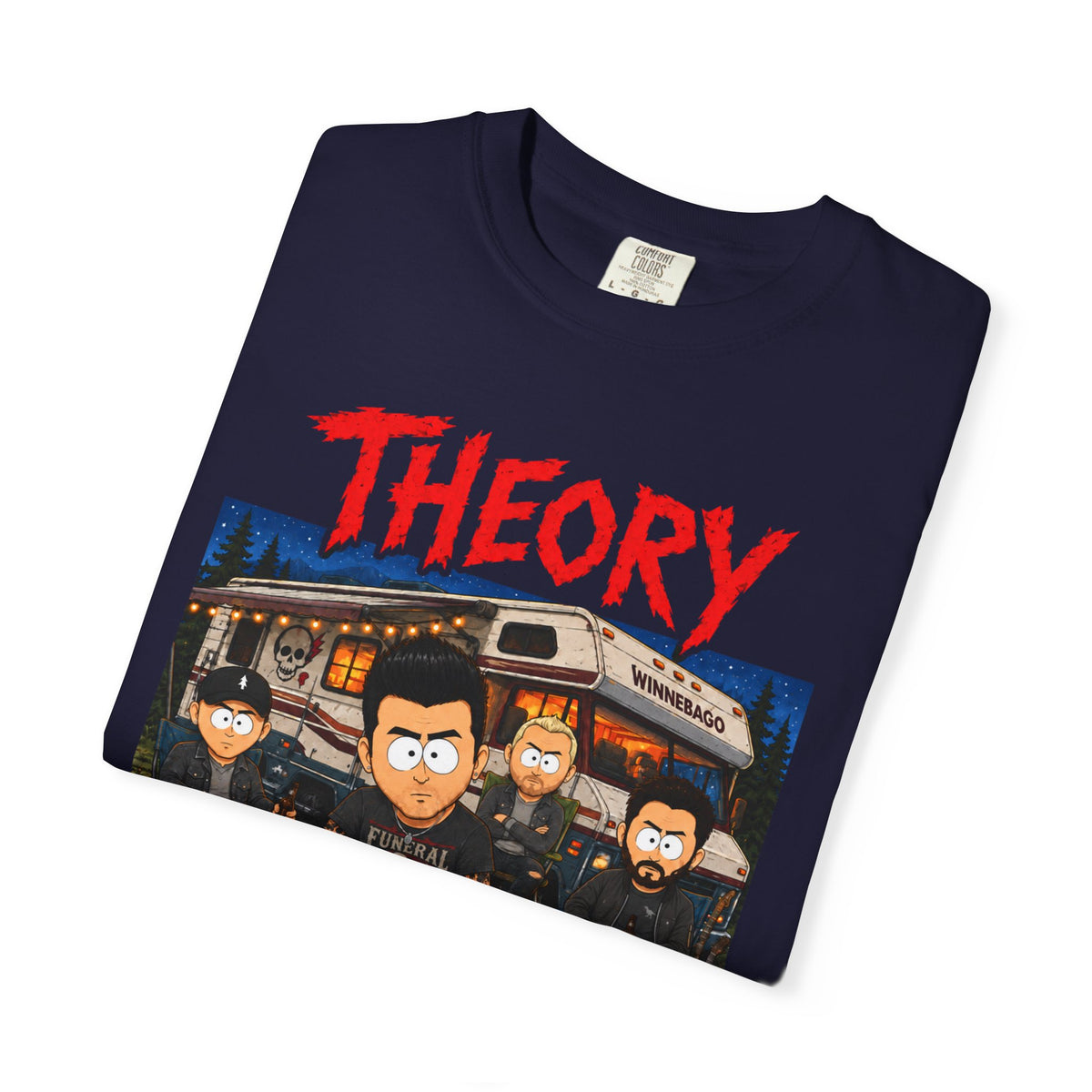 Theory of a Deadman Band Tee — Retro Concert Graphic T-Shirt