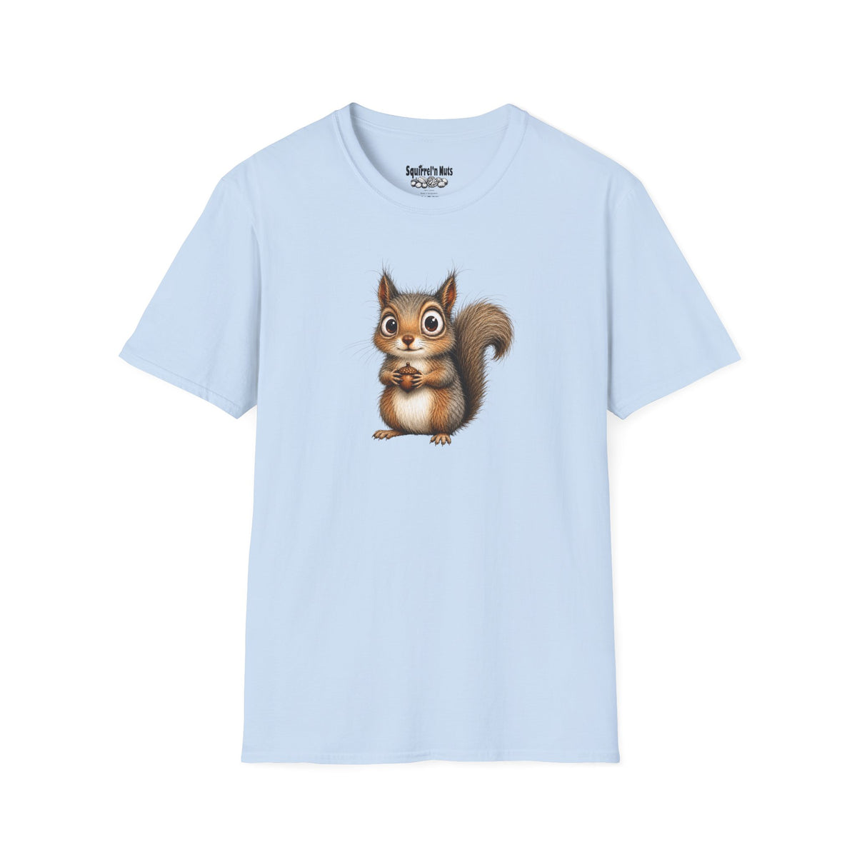 Cute Squirrel Graphic T-Shirt — Adorable Woodland Animal Tee