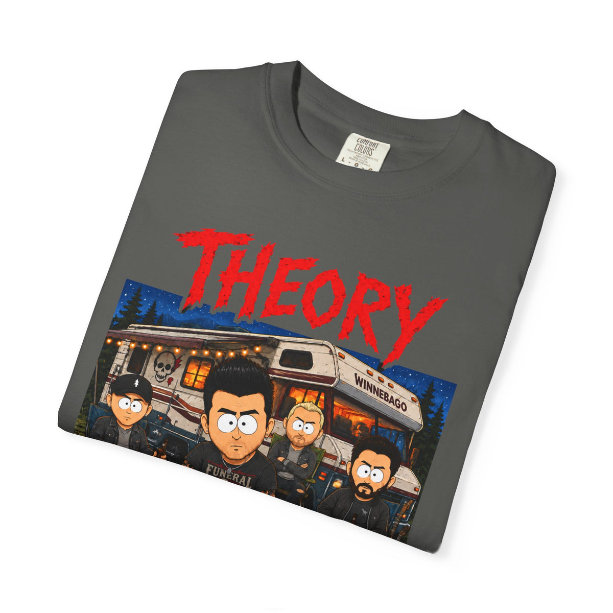 Theory of a Deadman Band Tee — Retro Concert Graphic T-Shirt