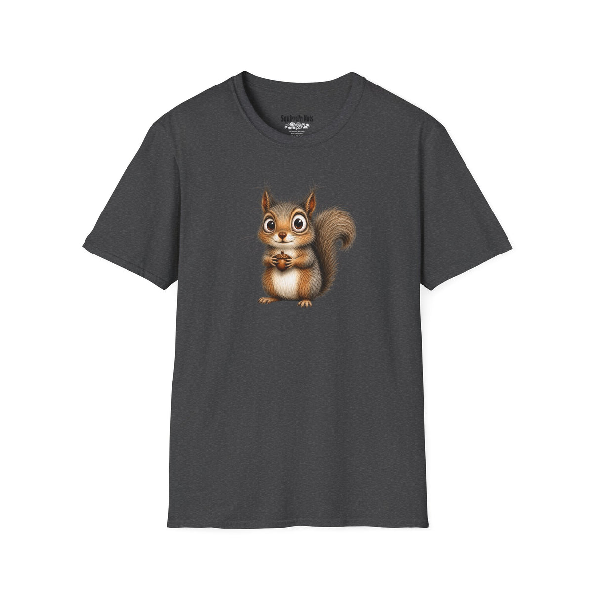 Cute Squirrel Graphic T-Shirt — Adorable Woodland Animal Tee