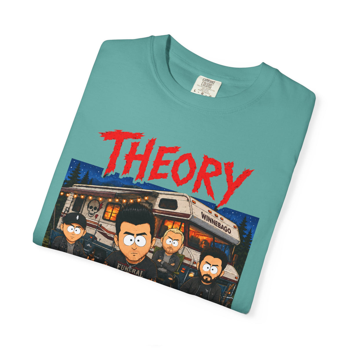 Theory of a Deadman Band Tee — Retro Concert Graphic T-Shirt