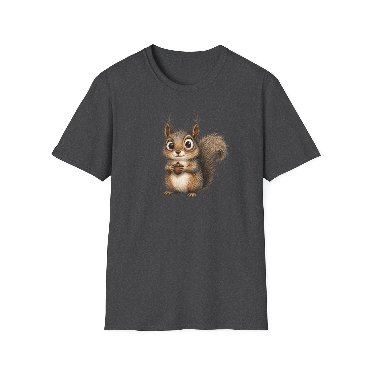 Cute Squirrel Graphic T-Shirt — Adorable Woodland Animal Tee