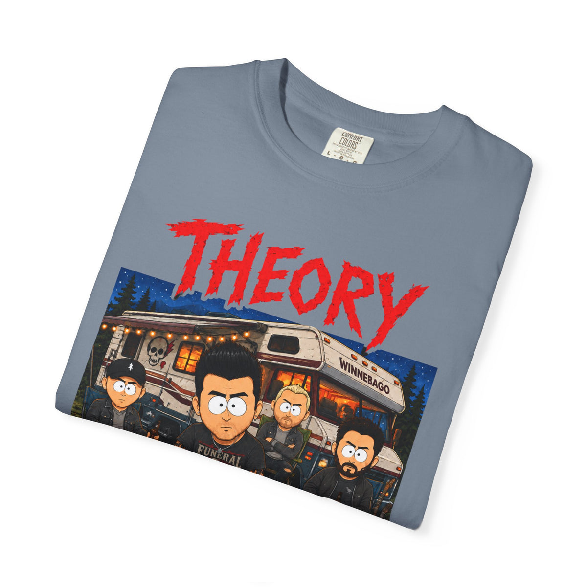Theory of a Deadman Band Tee — Retro Concert Graphic T-Shirt