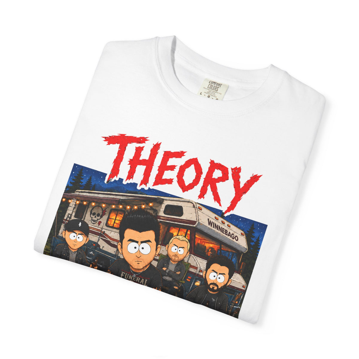 Theory of a Deadman Band Tee — Retro Concert Graphic T-Shirt