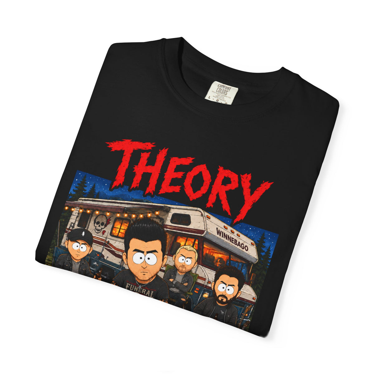 Theory of a Deadman Band Tee — Retro Concert Graphic T-Shirt