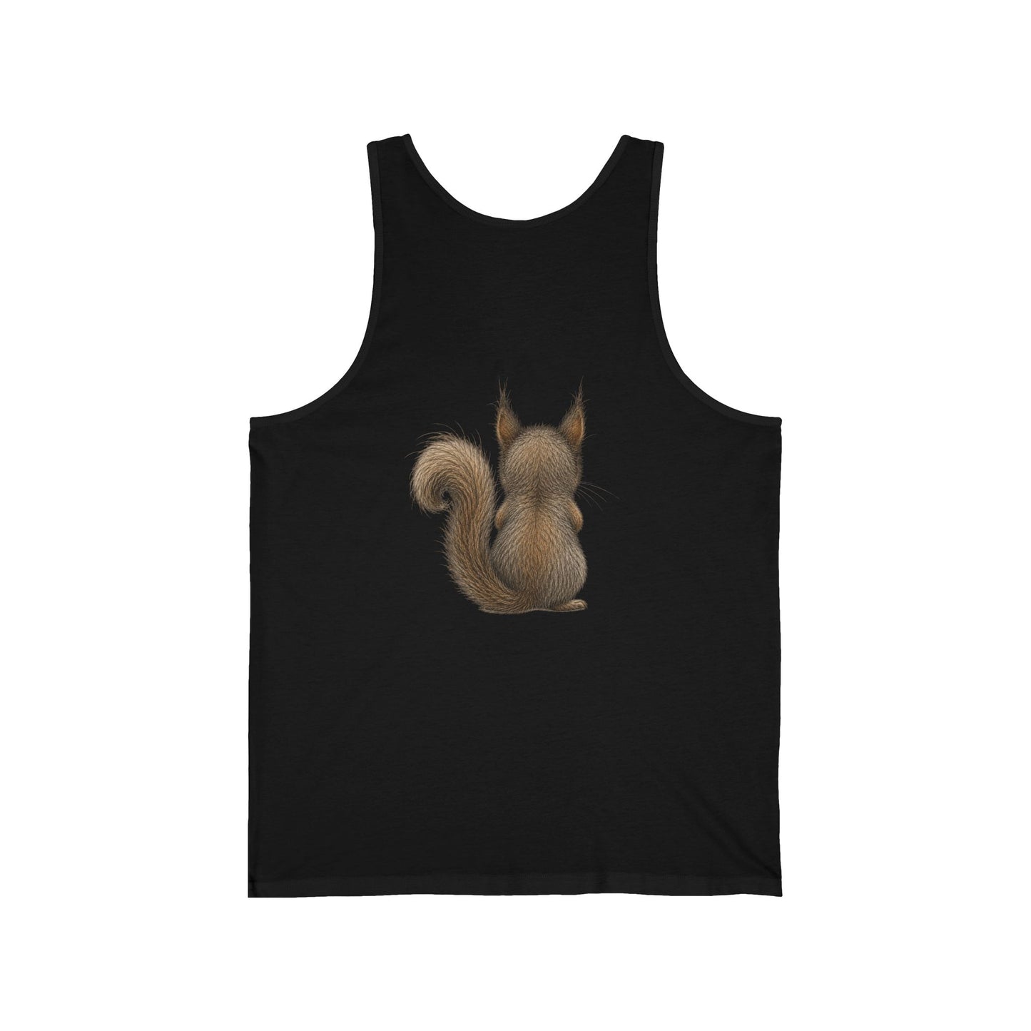 Cute Cartoon Squirrel Tank Top — Adorable Woodland Animal Graphic Tee