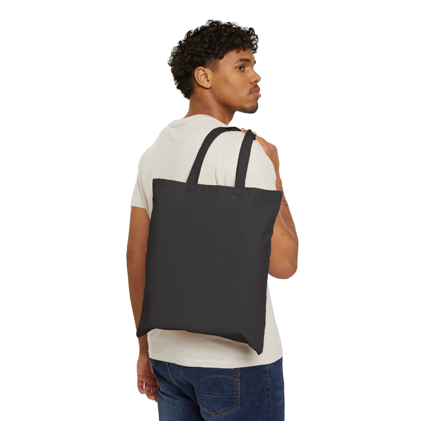 Perfectly Feral Canvas Tote Bag – Funny "All Day • Every Day" Quote Cotton Shopper