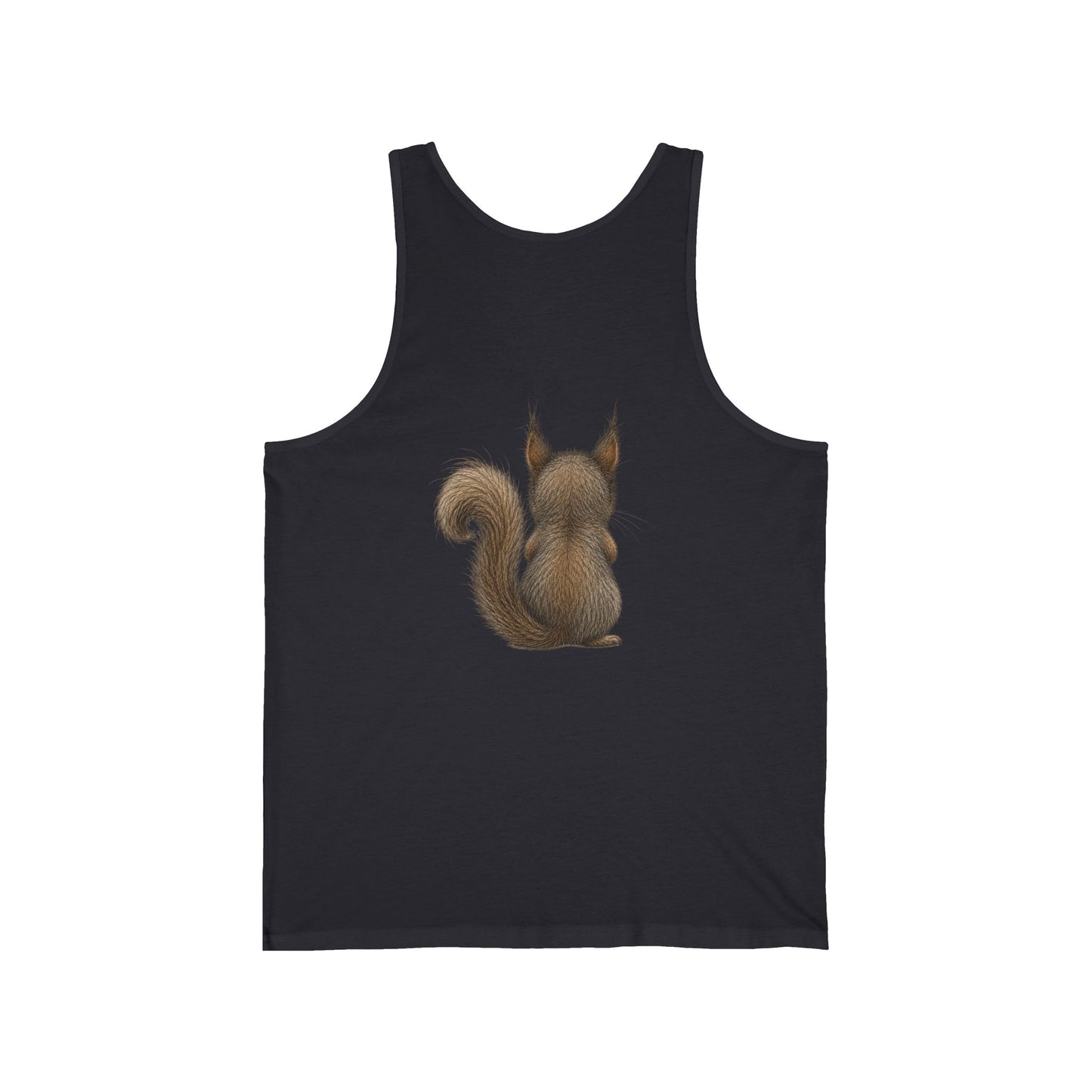 Cute Cartoon Squirrel Tank Top — Adorable Woodland Animal Graphic Tee