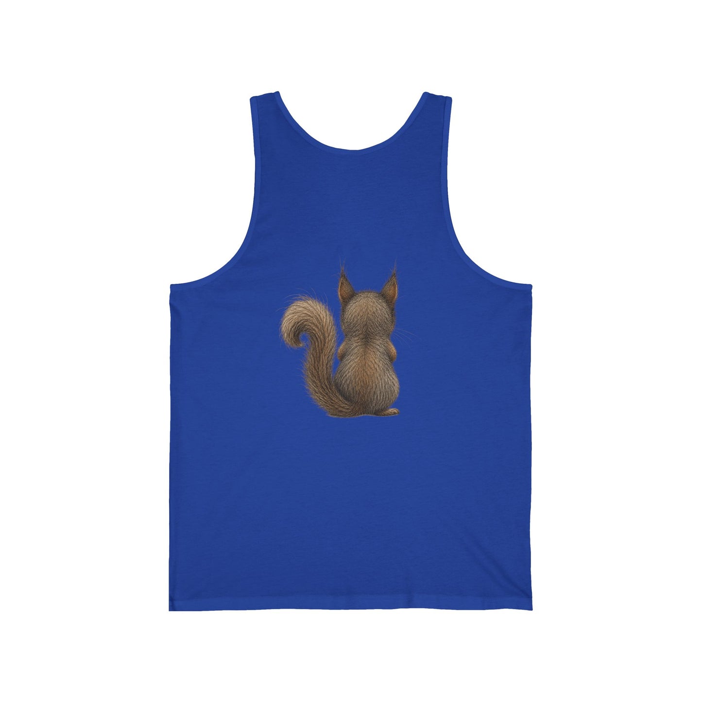 Cute Cartoon Squirrel Tank Top — Adorable Woodland Animal Graphic Tee