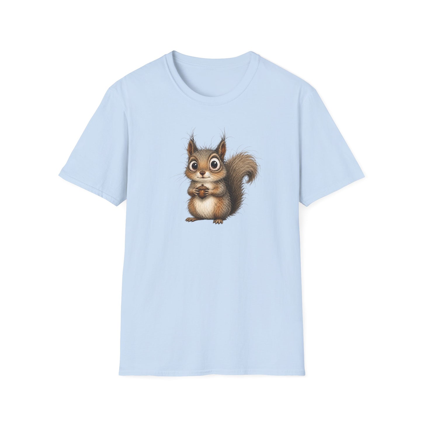 Cute Squirrel Graphic T-Shirt — Adorable Woodland Animal Tee