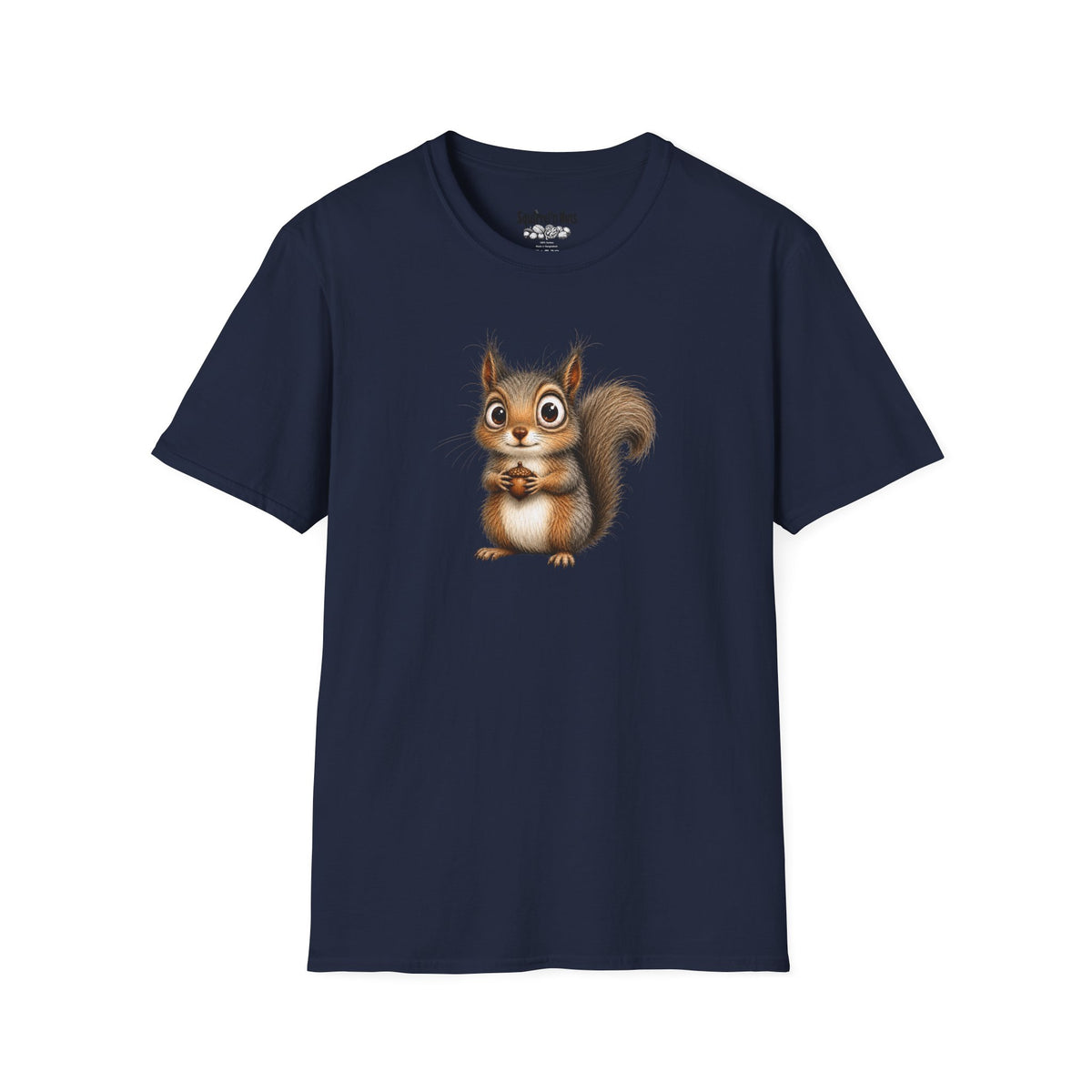 Cute Squirrel Graphic T-Shirt — Adorable Woodland Animal Tee