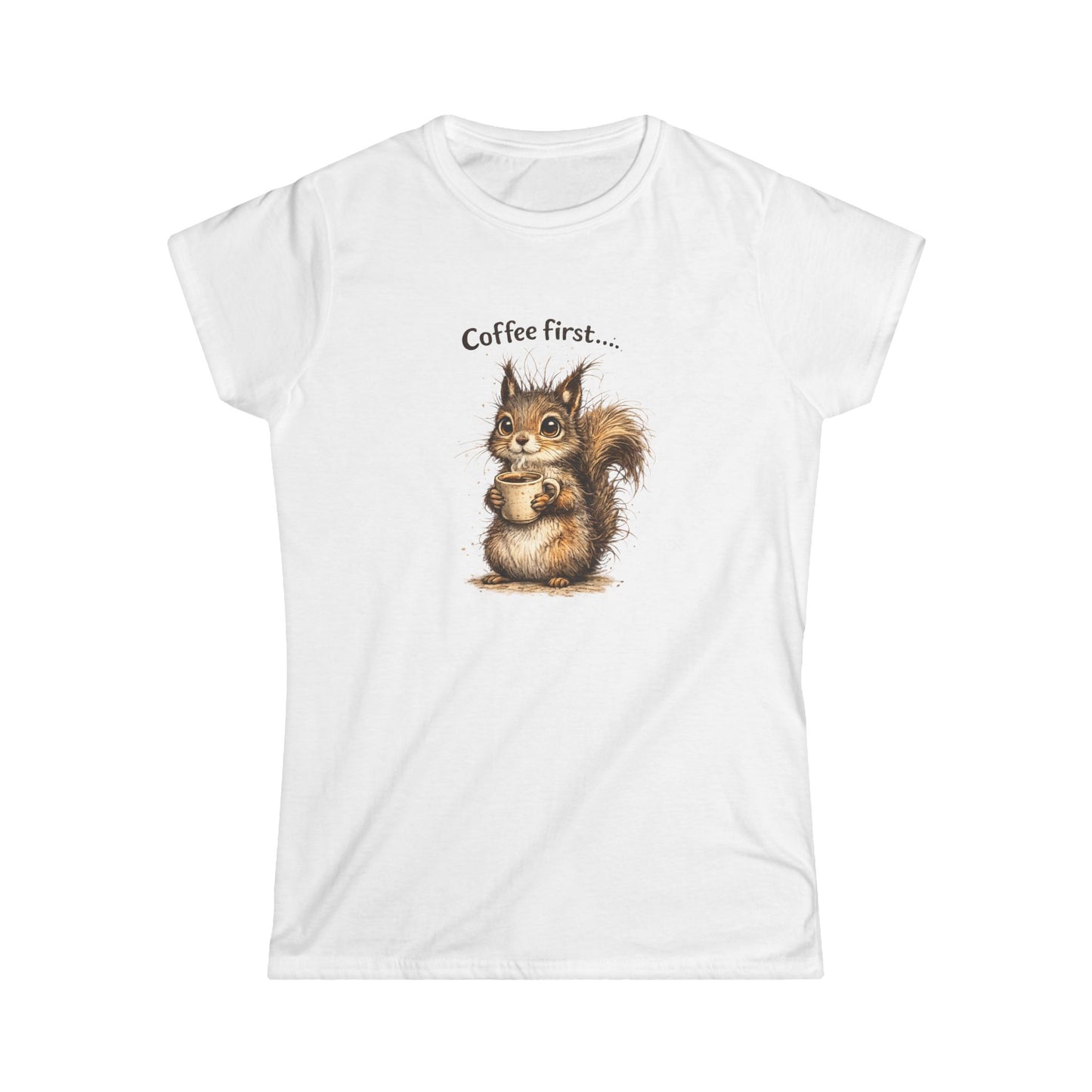 Women's Softstyle Tee — Classic White Women's T‑Shirt (Everyday Casual)