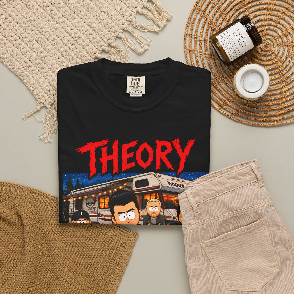 Theory of a Deadman Band Tee — Retro Concert Graphic T-Shirt