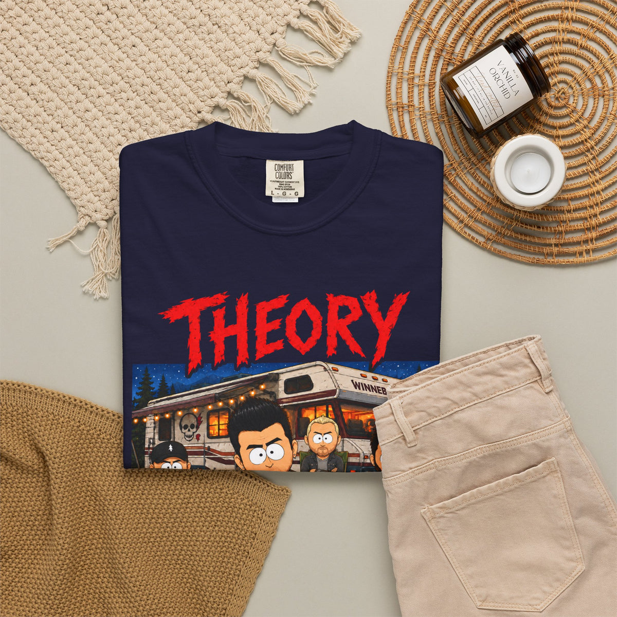 Theory of a Deadman Band Tee — Retro Concert Graphic T-Shirt