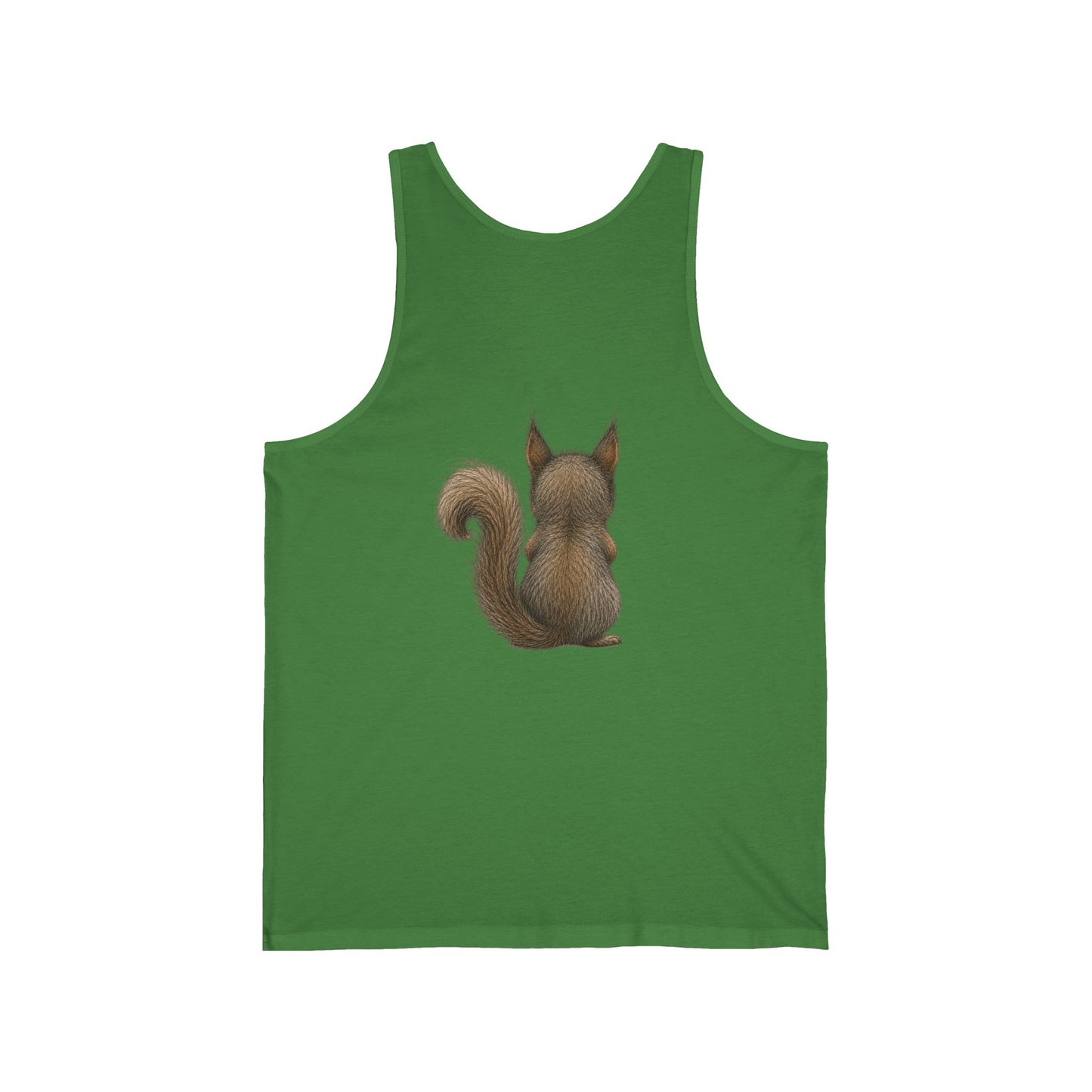Cute Cartoon Squirrel Tank Top — Adorable Woodland Animal Graphic Tee